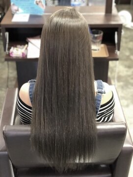 ヒスヘアー クリエイティブスペース(hys hair creative space by lauto) セピアグレージュカラー