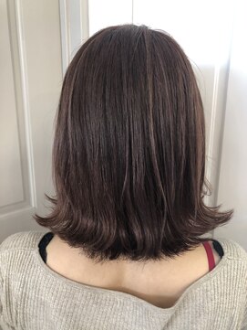 ロンドアベニール 北千住(Lond avenir) namie  お客様カラー×ピンクブラウン