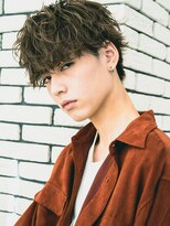 オーシャントーキョーオーバー 渋谷(OCEAN TOKYO OVER)&nbsp;サイドグラデーション　スパイラルパーママッシュ