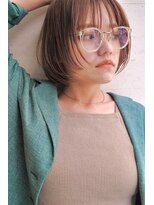 ラレイ(Lalei)&nbsp;【Lalei】レイヤーボブ×ベージュカラー　辻幸奈　表参道