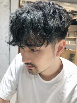 メルト 吉祥寺(melt) 《長谷川》ソフトモヒカン無造作パーマハイライトカラー