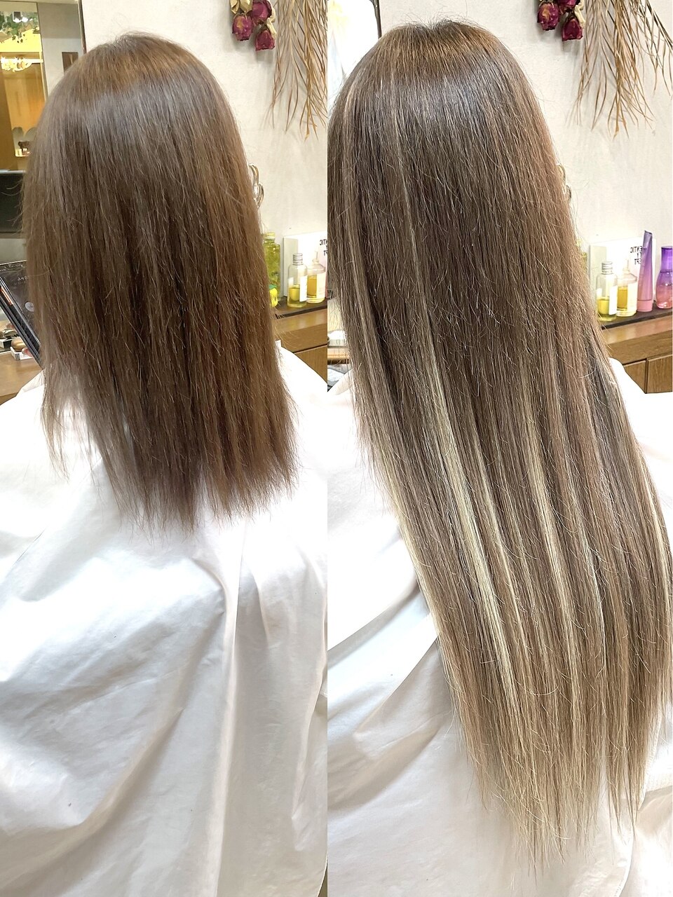 シールエクステ70枚/ビフォーアフター/色落ちに合わせたカラー:L129252435|ディア(.eer)のヘアスタイル|ホットペッパービューティー シールエクステ70枚/ビフォーアフター/色落ちに合わせたカラー:L129252435|ディア(.eer)のヘアスタイル|ホットペッパービューティー