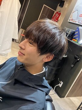 ダズ(Dazz) ナチュラルウルフツーブロックなし刈り上げなし