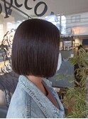 ぱっつんボブ