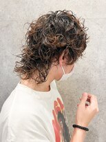 ジョエミバイアンアミ(joemi by Un ami)&nbsp;(joemi 近江)メンズウルフ スパイラルパーマ ウルフパーマ 近江