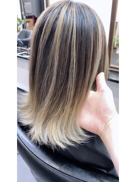 アウラシザーワークス(Aura scissors works) バレイヤージュ