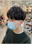 メンズショート◆エッジパーマ