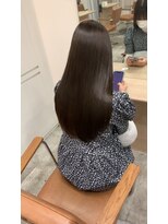 シェノン 武庫之荘(CHAINON)&nbsp;黒髪/グレージュカラー/ボブウルフ/ココアベージュ/髪質改善