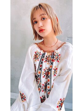 スティーロ 渋谷(Steelo) ハイトーンボブカット