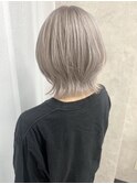 レイヤーボブ/ホワイトベージュ