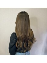 レヴェリー(REVERIE) #プルエクステ#ロング#アッシュカラー