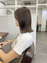 オウル(Owll)&nbsp;◆◇透明感アッシュベージュ　鎖骨ミディアム◇◆