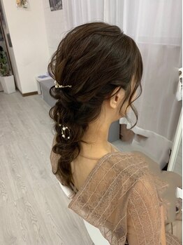 ホワイト 錦2号店(White)の写真/【栄/丸の内】朝～OK★結婚式や二次会にも♪トレンドを取り入れたセットで周りと差がつくスタイルをご提案