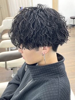ガーデン 西川田店(garden)の写真/≪波巻パーマ/ツイストスパイラルパーマ≫メンズパーマで作るお洒落Style★再現性の高さで朝のセットも楽に