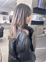 キング 梅田(K!ng)&nbsp;縮毛矯正髪質改善ハイライトレイヤーカット梅田美容室エクステ