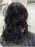 ミディアムパーマレイヤーパーマケアパーマニュアンスパーマ