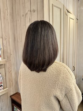 エイミーバイアフロート(amie  by afloat) ハイライトでお白髪もおしゃれに◎