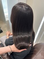 ロウ ジャム 横浜(ROW/JAM)&nbsp;ワンレンボブ前下がりショート内巻きワンカール鎖骨ミディアム