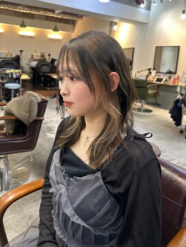 ジル ヘアデザイン ナンバ(JILL Hair Design NAMBA) イヤリングカラー