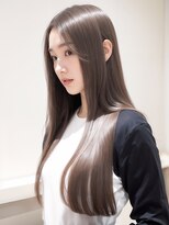 ソース 枚方(SOURCE) 髪質改善♪艶髪ロング×ベージュカラー