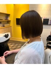 トゥーリ 二日市店(tuuli) ミニボブ　シアベージュ　髪質改善