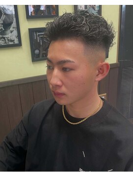 アトム(ATOM) 極道パーマ フェード