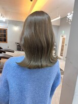 オズ 郡山駅前店(OZ)&nbsp;大人女子の艶ブラウンロングで韓国風ベージュカラー郡山で人気◎