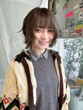 ノラ シブヤ(NORA) ★ナッツカラー寒色ベージュ栗カラーマロンベージュ茶髪