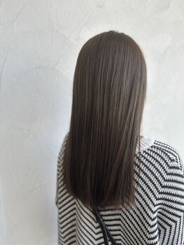 髪質改善トリートメントで自然な仕上がりに♪馴染みの良さ・モチ・ツヤ感◎今までにない手触りと質感を実感