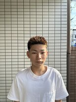 スウェル 船橋店(Swell)&nbsp;MEN’S HAIR/サーフカール/刈り上げセンターパート/船橋
