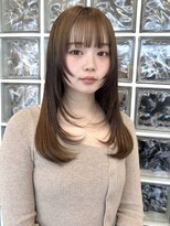 サンクプロジェクト(cinq PROJECT) 原宿韓国ミルクティーヘーゼルマロンオリーブグレージュブラウン