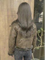 ニコリヘアワークス(nicori hair works)&nbsp;ロング×ミルクティーベージュ2