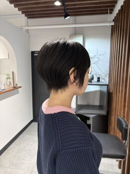 ロン 日本橋(Rond)の写真/骨格に合わせたあなたにぴったりのショートヘアをご提案◇高い再現性で自宅でのスタイリングも簡単◎