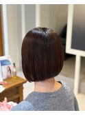 前下がりボブ2.13似合わせカット