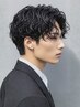 【メンズ限定】メンズカット+眉毛カット+ツイストスパイラルパーマ