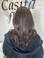 カシータ フロル 尾張旭店(Casita flor)&nbsp;暗めでも透明感のあるグレージュカラー♪