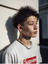 ココ(qoqo) スパイキーショート ベリーショート メンズカット
