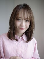インセプション 銀座(INCEPTION)&nbsp;ミディアムレイヤー・ボブ/絶壁解消/20代/３０代/長め