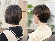 ホンネ(honne.)の雰囲気（似合わせカット×ショート・ボブ◎[白髪染め/髪質改善/松阪市]）