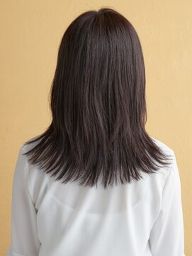 ミンクス 銀座店(MINX) オシャレ外ハネストレートヘア