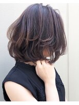 フォンズ(FONS)&nbsp;オフィスで浮かない_シアベージュ_上質ワンカールレイヤーボブ