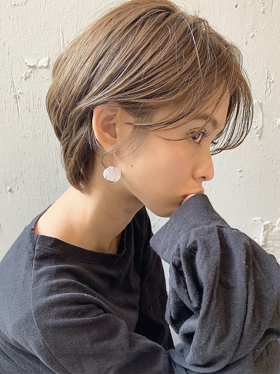 【１番人気♪】透明感 UPエドルカラー+カット+オッジィオット3stepTR \12100