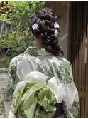 浴衣編みおろし