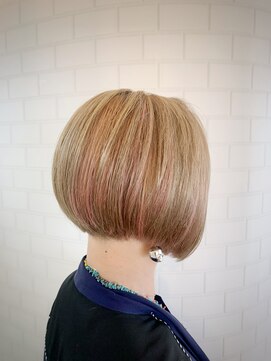 バーチ ウシワカマル(BIRCH ushiwakamaru) アシメハイトーンボブ