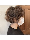 【favori  自由が丘】マッシュショート×ナチュラルパーマ