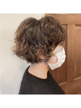 ファヴォリ(favori) 【favori  自由が丘】マッシュショート×ナチュラルパーマ