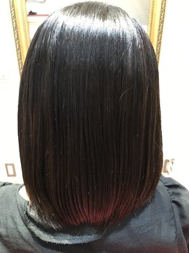 カンナヘアーメゾン(Canna hair maison) 【梅田中津canna】SNB3縮毛矯正　天使の輪つやサラストレート