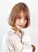 ワンカールボブ_イヤリングカラーラベンダーカラー_28345