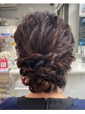 ハナココ王道！下めアップ お呼ばれヘア洋装でも和装でも◎ 水戸