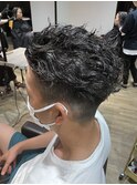 ◇ツイストスパイラルパーマ/ショートレイヤー/ツーブロック